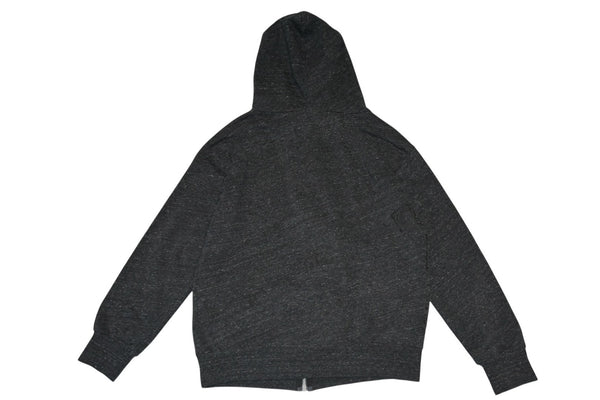 CHROME HEARTS クロムハーツ ジップアップフーディー パーカー T BAR プリント サイズL グレー 美品 中古 4b012945