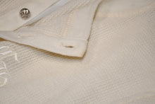 Load image into Gallery viewer, CHROME HEARTS クロムハーツ LS HNLY ヘンリーネック 半袖Tシャツ サイズL クロスボールボタン アイボリー CH刺繍 美品 中古 4b012946