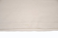 Load image into Gallery viewer, CHROME HEARTS クロムハーツ LS HNLY ヘンリーネック 半袖Tシャツ サイズL クロスボールボタン アイボリー CH刺繍 美品 中古 4b012946
