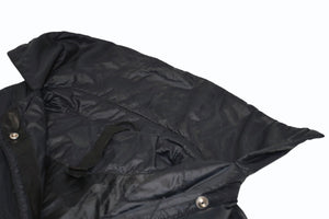 CHROME HEARTS クロムハーツ キルティング ナイロン ジャケット コート クロスボール サイズXS シルバー925 美品 中古 4b012947
