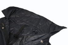 Load image into Gallery viewer, CHROME HEARTS クロムハーツ キルティング ナイロン ジャケット コート クロスボール サイズXS シルバー925 美品 中古 4b012947