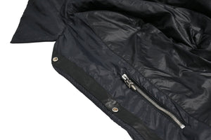 CHROME HEARTS クロムハーツ キルティング ナイロン ジャケット コート クロスボール サイズXS シルバー925 美品 中古 4b012947