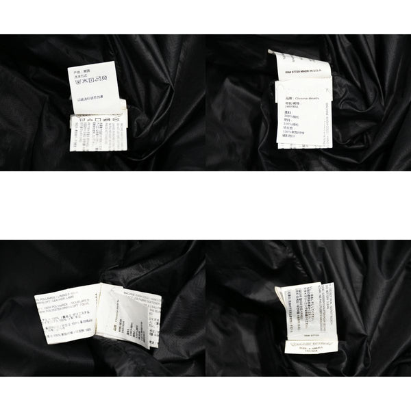 CHROME HEARTS クロムハーツ キルティング ナイロン ジャケット コート クロスボール サイズXS シルバー925 美品 中古 4b012947