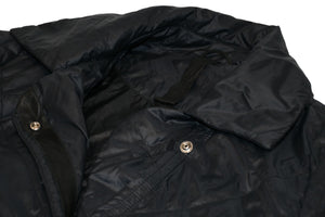CHROME HEARTS クロムハーツ キルティング ナイロン ジャケット コート クロスボール サイズXS シルバー925 美品 中古 4b012947