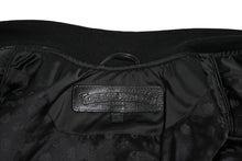 Load image into Gallery viewer, CHROME HEARTS クロムハーツ ジャケット MA1 サイズXS レザーパッチ ブラック ナイロン シルバー925 美品 中古 4b012948