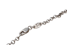 Load image into Gallery viewer, 極美品 CHROME HEARTS クロムハーツ セーフティピン ネックレス スモール 1Pダイヤ チャーム シルバー SV925 5.8g 中古 4b012950