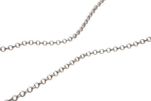 Load image into Gallery viewer, 極美品 CHROME HEARTS クロムハーツ セーフティピン ネックレス スモール 1Pダイヤ チャーム シルバー SV925 5.8g 中古 4b012950