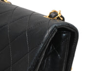 Load image into Gallery viewer, CHANEL シャネル フルフラップ ミニマトラッセ19 Sチェーンショルダーバッグ 1番台 ラムスキン ココマーク ブラック 美品 中古 4b012955