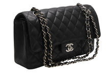 Load image into Gallery viewer, 極美品 CHANEL シャネル マトラッセ25 Wフラップ Wチェーンショルダーバッグ 13番台 ココマーク キャビアスキン ブラック 中古 4b012957
