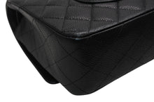 Load image into Gallery viewer, 極美品 CHANEL シャネル マトラッセ25 Wフラップ Wチェーンショルダーバッグ 13番台 ココマーク キャビアスキン ブラック 中古 4b012957
