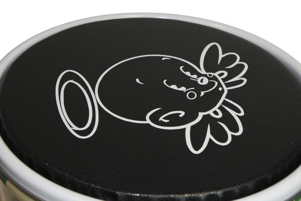新品未使用品 アベイシングエイプ×セントマイケル 26SS 缶スツール 1M23-192-901 マルチカラー スチール PVC ウレタン シルバー金具 中古 4b012984