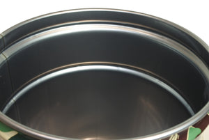 新品未使用品 アベイシングエイプ×セントマイケル 26SS 缶スツール 1M23-192-901 マルチカラー スチール PVC ウレタン シルバー金具 中古 4b012984