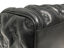 Load image into Gallery viewer, 極美品 LOUIS VUITTON ルイヴィトン キーポル スリーポール バンドリエール60 ヴァージル アブロー ロゴ M55692 レザー ブラック 中古 4b012999