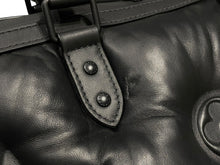 Load image into Gallery viewer, 極美品 LOUIS VUITTON ルイヴィトン キーポル スリーポール バンドリエール60 ヴァージル アブロー ロゴ M55692 レザー ブラック 中古 4b012999