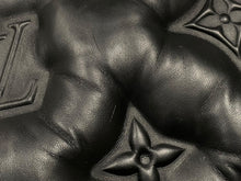 Load image into Gallery viewer, 極美品 LOUIS VUITTON ルイヴィトン キーポル スリーポール バンドリエール60 ヴァージル アブロー ロゴ M55692 レザー ブラック 中古 4b012999