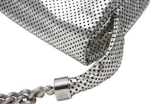 Load image into Gallery viewer, 新品同様 CHANEL シャネル チェーンワンショルダーバッグ 12番台 ココマーク パンチングレザー カーフスキン シルバー 中古 4b013007