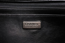Load image into Gallery viewer, 新品同様 CHANEL シャネル Sフラップ Wチェーンショルダーバッグ 21番台 オリラグファー ラムスキン ココマーク ブラック 中古 4b013014