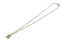Load image into Gallery viewer, 極美品 CHANEL シャネル ココマーク ネックレス 重量約5.1g 04A刻印 全長約43cm マルチラインストーン GP メタル ゴールド 中古 4b011979
