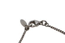 Load image into Gallery viewer, CHANEL シャネル ココマーク ネックレス 重量約5.3g C11V刻印 全長約43cm メタル ラインストーン シルバー クリア 美品 中古 4b011928