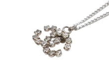 Load image into Gallery viewer, CHANEL シャネル ココマーク ネックレス 重量約5.4g 00A刻印 全長約46cm メタル ラインストーン 美品 中古 4b011972