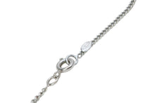 Load image into Gallery viewer, 極美品 CHANEL シャネル ココマーク ネックレス 重量約5.8g 05V刻印 全長約43.5cm メタル シルバー アイボリー 中古 4b011967