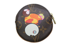 Load image into Gallery viewer, 極美品 LOUIS VUITTON ルイヴィトン ポルトモネロン コインケース モノグラムパンダライン M61928 ブラウン マルチカラー 中古 4b013174