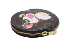 Load image into Gallery viewer, 極美品 LOUIS VUITTON ルイヴィトン ポルトモネロン コインケース モノグラムパンダライン M61928 ブラウン マルチカラー 中古 4b013174