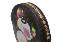 Load image into Gallery viewer, 極美品 LOUIS VUITTON ルイヴィトン ポルトモネロン コインケース モノグラムパンダライン M61928 ブラウン マルチカラー 中古 4b013174