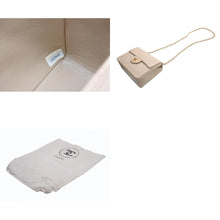 Load image into Gallery viewer, CHANEL シャネル ミニマトラッセ17 Sフラップ Sチェーンショルダーバッグ 0番台 ココマーク ラムスキン ベージュ 美品 中古 4b013017