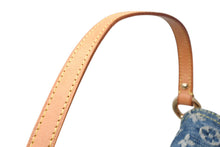 Load image into Gallery viewer, LOUIS VUITTON ルイヴィトン ミニプリーティ ワンショルダーバッグ M95050 モノグラム デニム インディゴブルー 美品 中古 4b013025