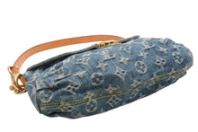 Load image into Gallery viewer, LOUIS VUITTON ルイヴィトン ミニプリーティ ワンショルダーバッグ M95050 モノグラム デニム インディゴブルー 美品 中古 4b013025
