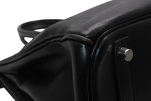 Load image into Gallery viewer, 極美品 HERMES エルメス バーキン30 ハンドバッグ スイフト ブラック シルバー金具 ◻︎K刻印 中古 4b013026