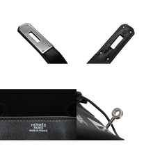 Load image into Gallery viewer, 極美品 HERMES エルメス バーキン30 ハンドバッグ スイフト ブラック シルバー金具 ◻︎K刻印 中古 4b013026