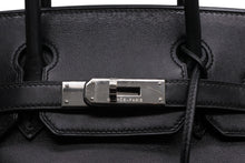 Load image into Gallery viewer, 極美品 HERMES エルメス バーキン30 ハンドバッグ スイフト ブラック シルバー金具 ◻︎K刻印 中古 4b013026