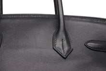 Load image into Gallery viewer, 極美品 HERMES エルメス バーキン30 ハンドバッグ スイフト ブラック シルバー金具 ◻︎K刻印 中古 4b013026