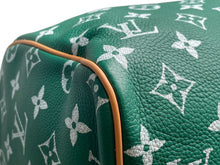 Load image into Gallery viewer, 新品同様 LOUIS VUITTON ルイヴィトン スピーディ P9 バンドリエール40 M24417 2WAY ボストンバッグ グリーン ゴールド金具 中古 4b013043