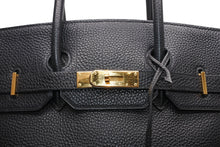 Load image into Gallery viewer, 極美品 HERMES エルメス BIRKIN バーキン35 ブラック シルバー金具 トゴ ハンドバッグ ◻︎D刻印 中古 4b013044