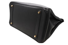 Load image into Gallery viewer, 極美品 HERMES エルメス BIRKIN バーキン35 ブラック シルバー金具 トゴ ハンドバッグ ◻︎D刻印 中古 4b013044