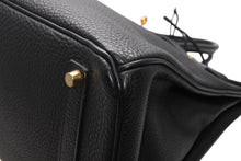 Load image into Gallery viewer, 極美品 HERMES エルメス BIRKIN バーキン35 ブラック シルバー金具 トゴ ハンドバッグ ◻︎D刻印 中古 4b013044