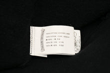 Load image into Gallery viewer, 極美品 CHROME HEARTS クロムハーツ パッチ付き ジップアップフーディー パーカー ロゴ プリント サイズL ブラック 中古 4b013056