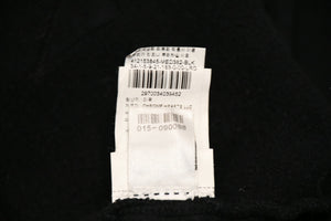 極美品 CHROME HEARTS クロムハーツ パッチ付き ジップアップフーディー パーカー ロゴ プリント サイズL ブラック 中古 4b013056