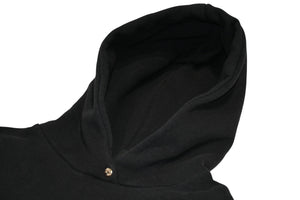 極美品 CHROME HEARTS クロムハーツ パッチ付き ジップアップフーディー パーカー ロゴ プリント サイズL ブラック 中古 4b013056
