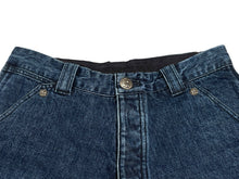 Load image into Gallery viewer, 極美品 CHROME HEARTS クロムハーツ デニム カーペンター カットオフショートパンツ インディゴ シルバー925 サイズ31 中古 4b013066