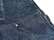 Load image into Gallery viewer, 極美品 CHROME HEARTS クロムハーツ デニム カーペンター カットオフショートパンツ インディゴ シルバー925 サイズ31 中古 4b013066