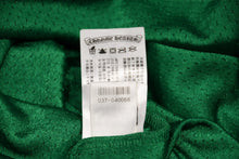 Load image into Gallery viewer, 極美品 CHROME HEARTS クロムハーツ メッシュ バーシティー ジャージー ロングスリーブ ブラック グリーン サイズM 中古 4b013068