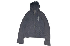 CHROME HEARTS クロムハーツ PPO MATTY BOY ロゴ プリント パーカー ダガージップ グレー サイズM 美品 中古 4b013048