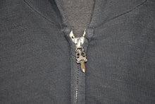 Load image into Gallery viewer, CHROME HEARTS クロムハーツ PPO MATTY BOY ロゴ プリント パーカー ダガージップ グレー サイズM 美品 中古 4b013048