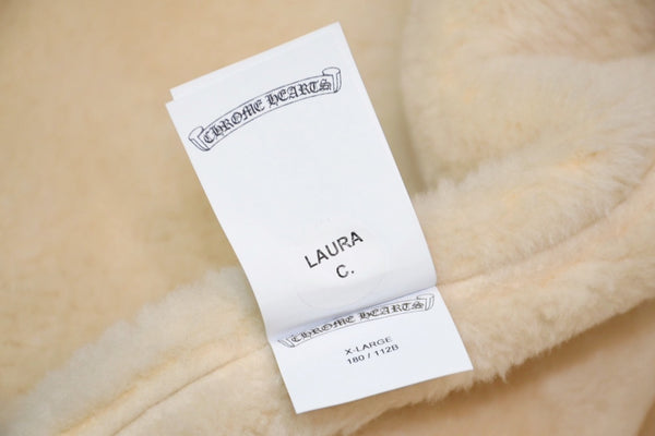 新品未使用 CHROME HEARTS クロムハーツ SOAP ON A ROPE ソープオンアロープ デニム ボア デニム ジャケット クロスボール サイズXL 中古 4b013143