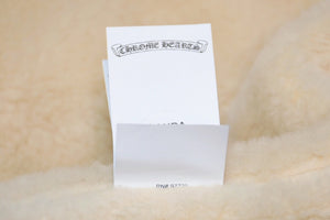 新品未使用 CHROME HEARTS クロムハーツ SOAP ON A ROPE ソープオンアロープ デニム ボア デニム ジャケット クロスボール サイズXL 中古 4b013143