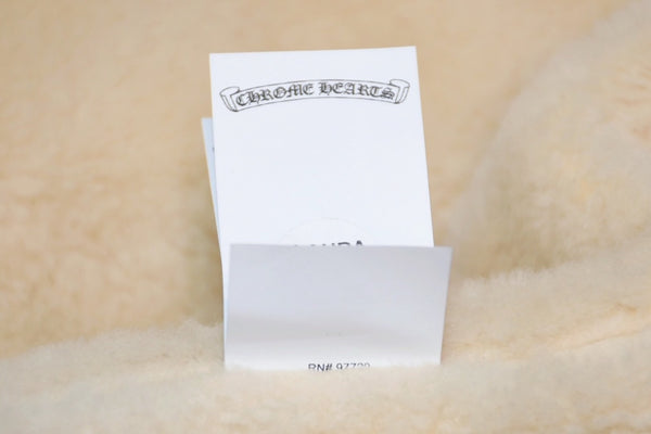 新品未使用 CHROME HEARTS クロムハーツ SOAP ON A ROPE ソープオンアロープ デニム ボア デニム ジャケット クロスボール サイズXL 中古 4b013143